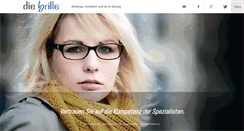 Desktop Screenshot of die-brille-olching.de